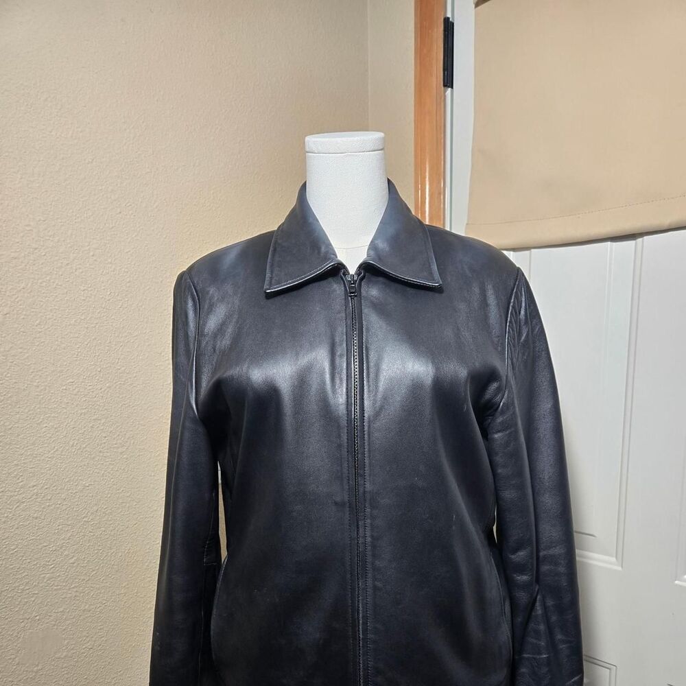 Worthington Women's Black Leather Jacket